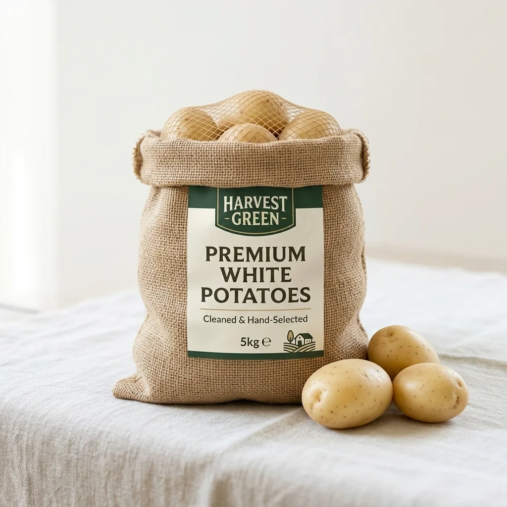 5kg White Potatoes buy in UK free delivery fresh fruits and vegetables store Quality Crops UK