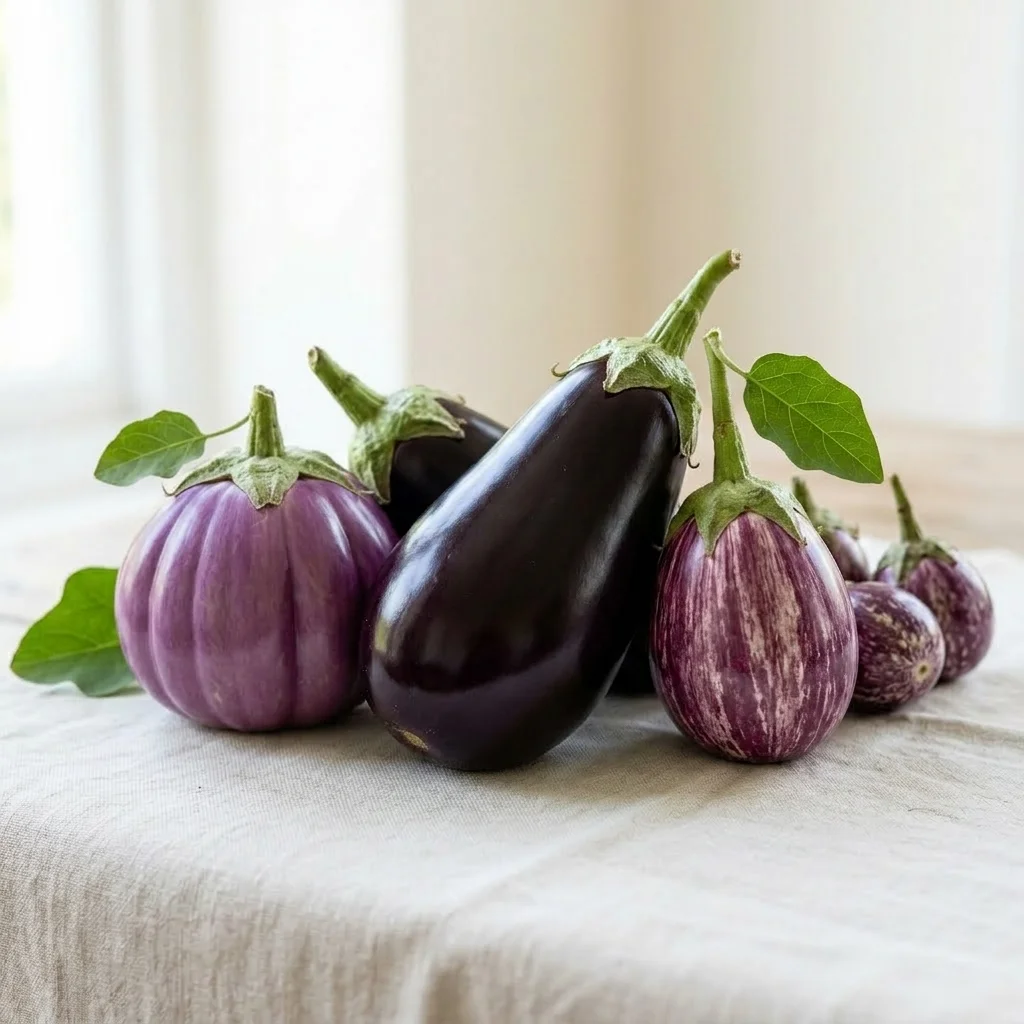 Aubergine in excellent buy in UK free delivery fresh fruits and vegetables store Quality Crops UK