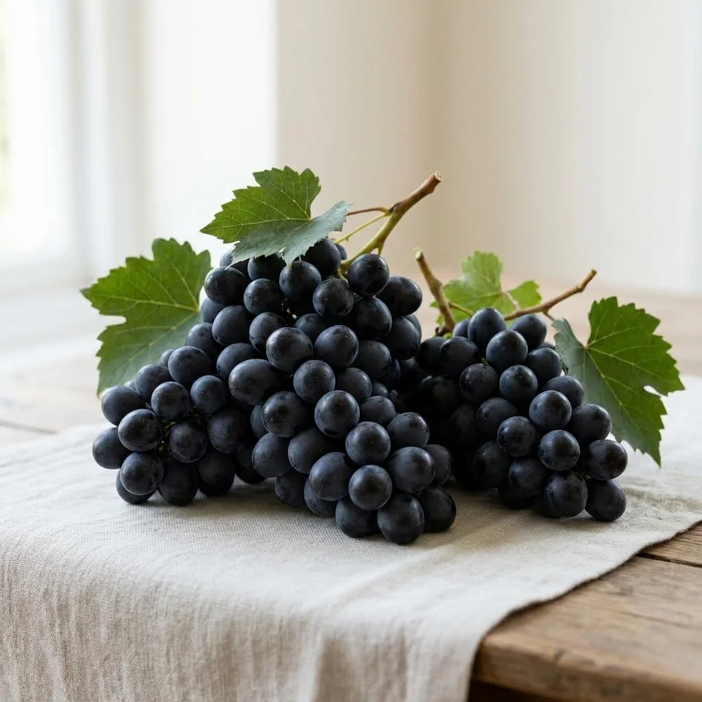 Black grapes buy in UK free delivery fresh fruits and vegetables store Quality Crops UK
