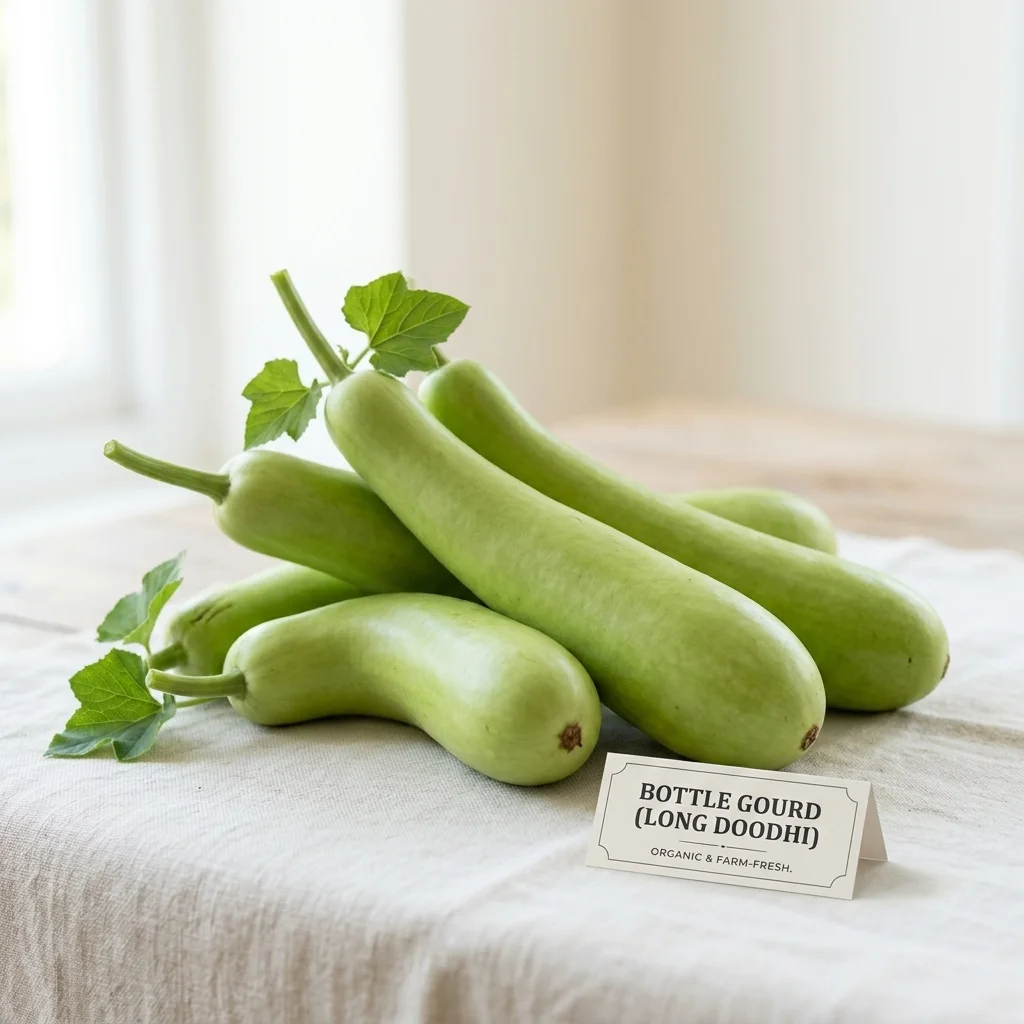 Bottle Gourd buy in UK free delivery fresh fruits and vegetables store Quality Crops UK