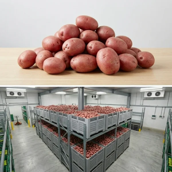 Buy 25kg red potatoes in UK supplier Quality Crops UK