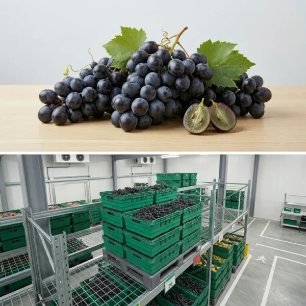 Buy Black Grapes in UK supplier Quality Crops UK