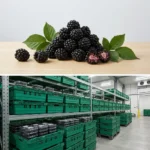 Buy Blackberries in UK supplier Quality Crops UK