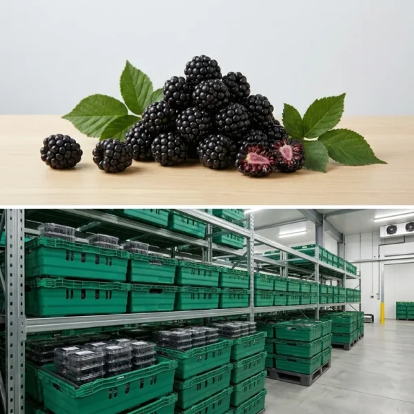 Buy Blackberries in UK supplier Quality Crops UK