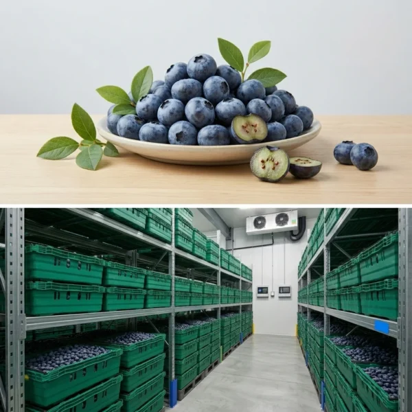 Buy Blueberries in UK supplier Quality Crops UK