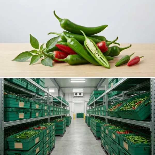 Buy Bullet Chilli in UK supplier Quality Crops UK