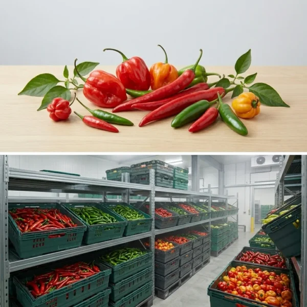 Buy Hot Pepper UK supplier Quality Crops UK