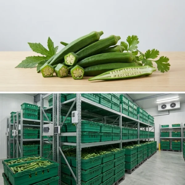 Buy Indian Okra in UK supplier Quality Crops UK