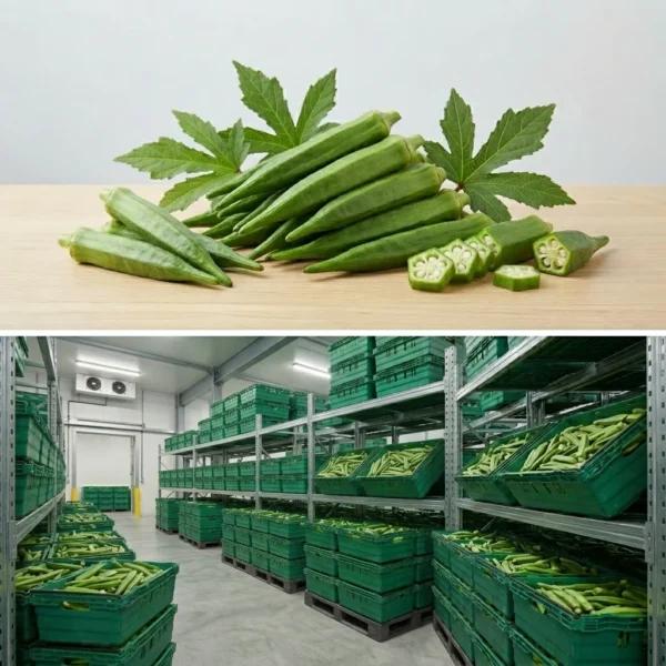 Buy Jordan Okra in UK supplier Quality Crops UK