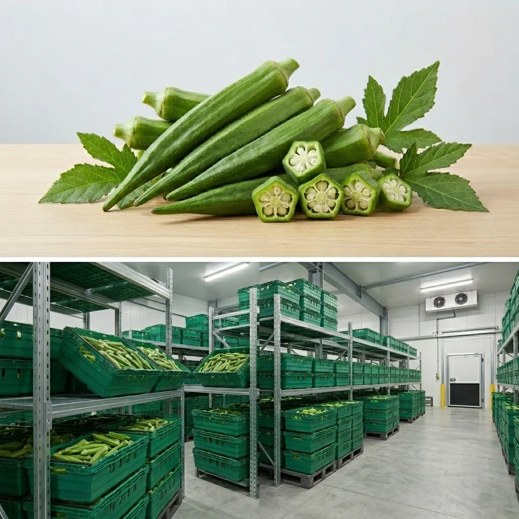 Buy Okra Hund in UK supplier Quality Crops UK