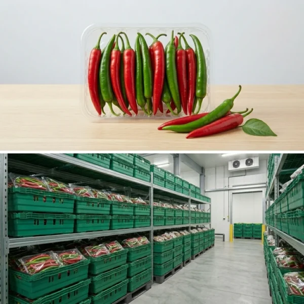 Buy Pre Packed Turkish Chilli in UK supplier Quality Crops UK