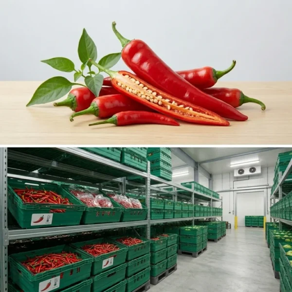 Buy Thai Red Chilli in UK supplier Quality Crops UK