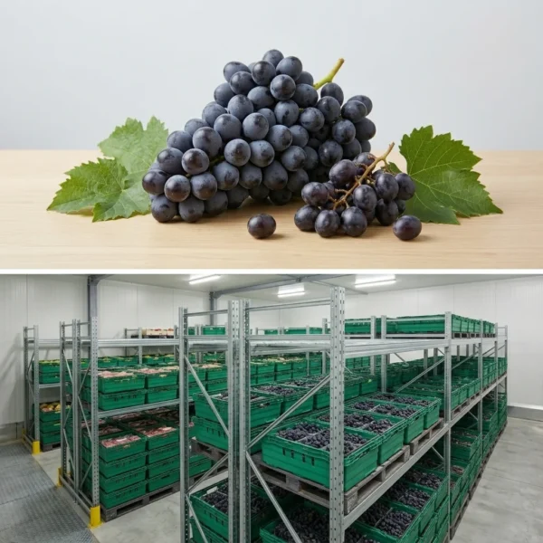 Buy Seedless Black Grapes in UK supplier Quality Crops UK