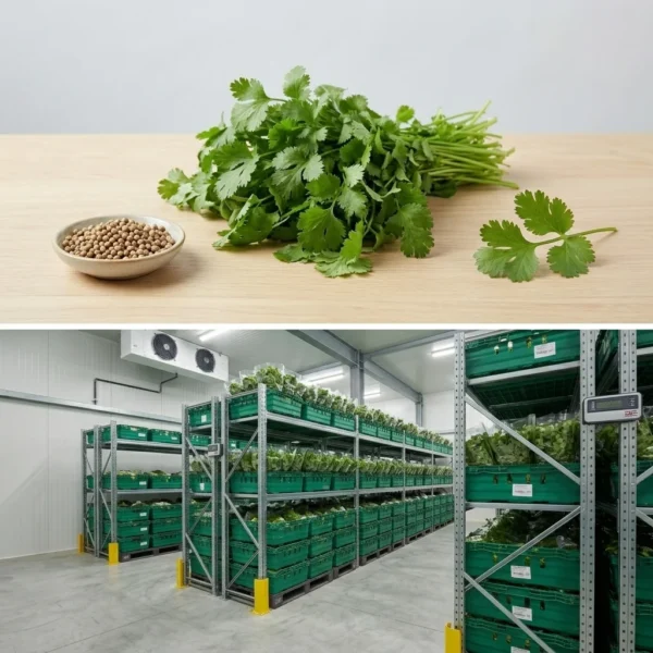 Buy Spanish Coriander in UK supplier Quality Crops UK