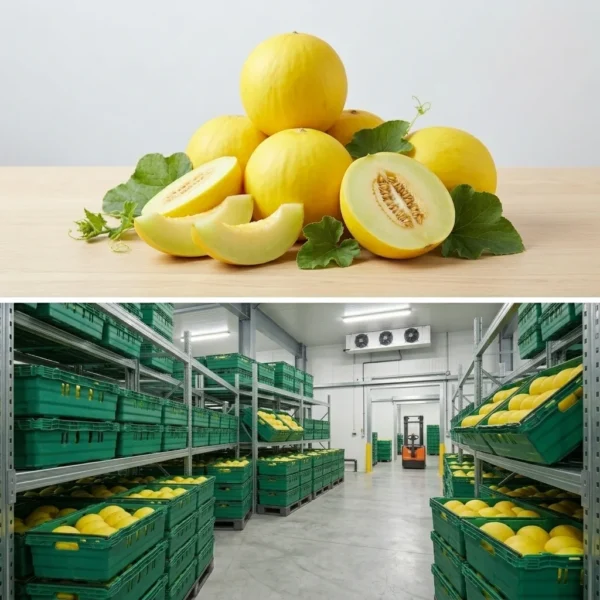 Buy Yellow melon in UK supplier Quality Crops UK