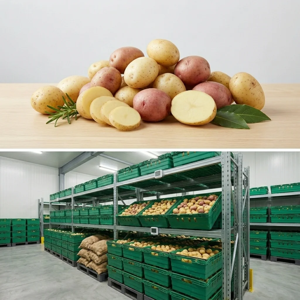 Buy baby potatoes in UK supplier Quality Crops UK