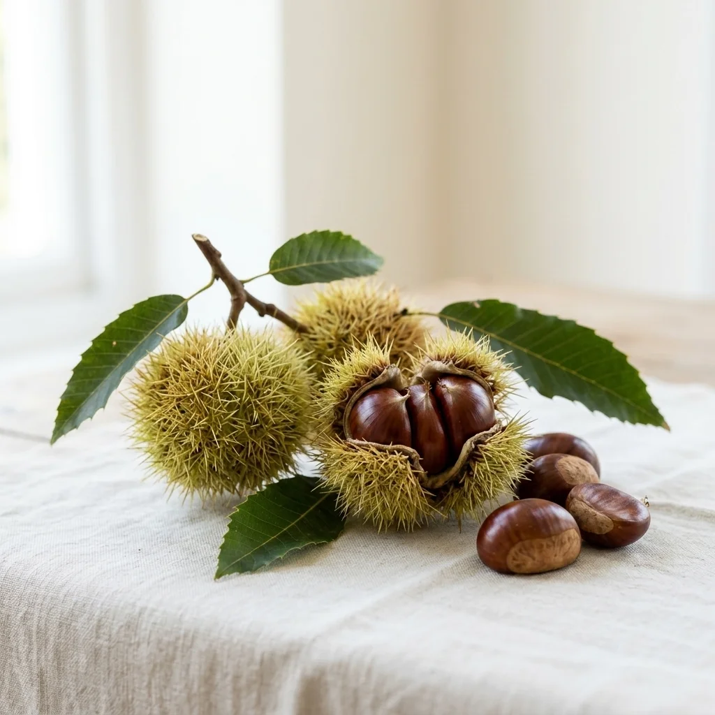 Chestnuts in fresh buy in UK free delivery fresh fruits and vegetables store Quality Crops UK