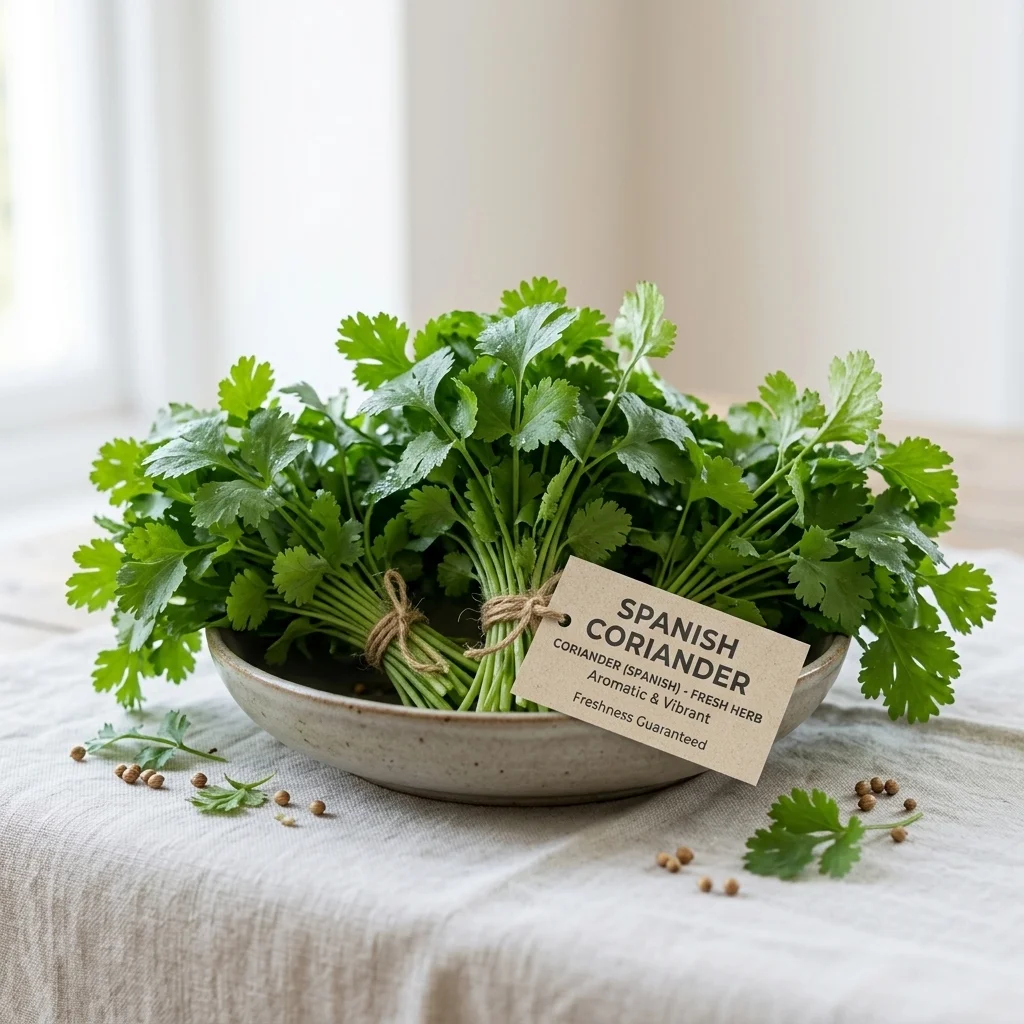 Spanish Coriander buy in UK free delivery fresh fruits and vegetables store Quality Crops UK