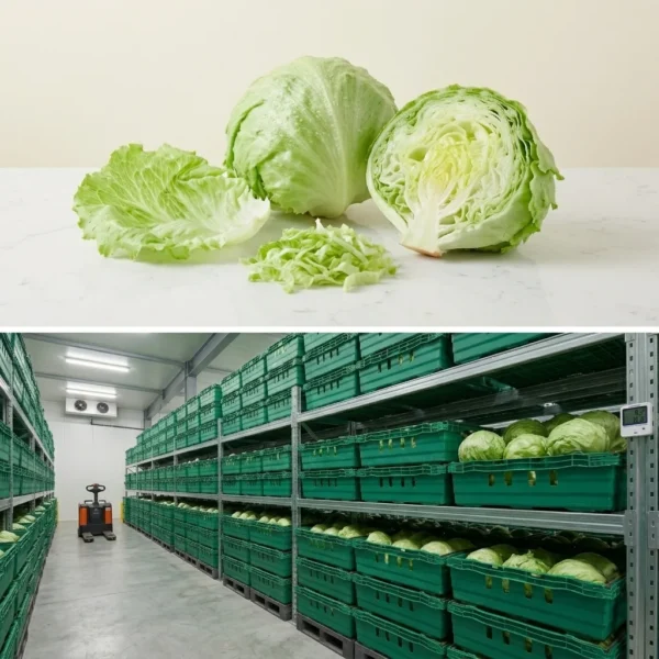 Buy iceberg lettuce in UK supplier Quality Crops UK