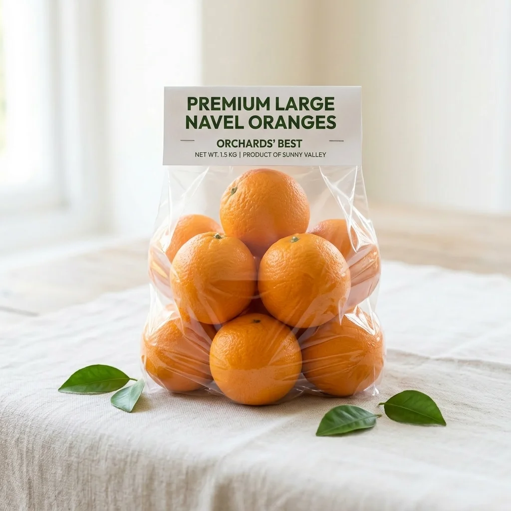 Large pre-packed oranges buy in UK free delivery fresh fruits and vegetables store Quality Crops UK