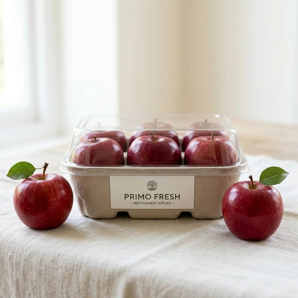 Pre-packed red apple buy in UK free delivery fresh fruits and vegetables store Quality Crops UK