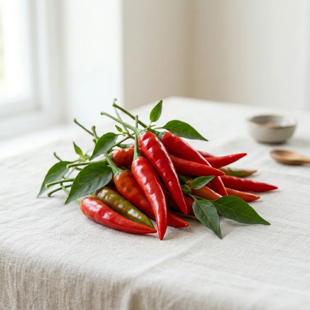 Thai Red Chilli buy in UK free delivery fresh fruits and vegetables store Quality Crops UK