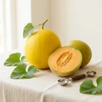 Yellow Melon buy in UK free delivery fresh fruits and vegetables store Quality Crops UK